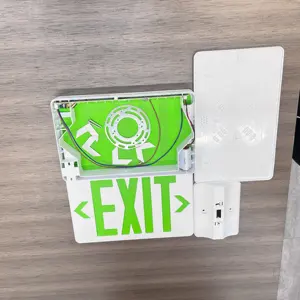 Durable Single And Double Sided Exit Sign Emergency Light Wall Mounted Type Portable Exit Light In Good Quality