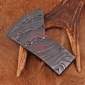 Custom Logo Damascus <b>Axe</b> Head 2025 Damascus <b>Axe</b> Head - Product Image 6