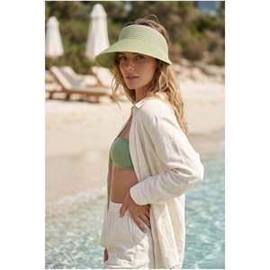 Casquette à visière en maille kaki avec dos élastique HSR2089 - 2089-khaki - Product Image 4