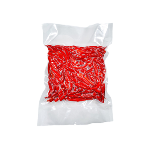 Chili rouge congelé de qualité supérieure IQF nettoyé et sans tige - Product Image 1