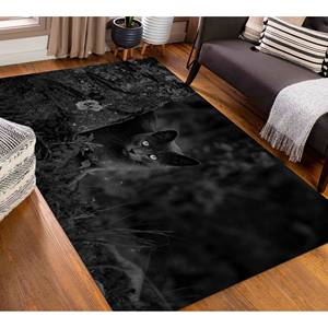 Tapis imprimé : Designs uniques pour chambre, entrée et salle de bain, tapis fin non tissé - Product Image 5