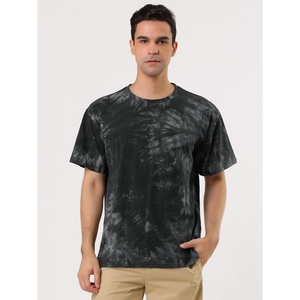 2023 personalizado al por mayor verano hombres camisetas precio barato hombres camiseta OEM transpirable camiseta para hombres Tie Dye nuevo diseño - Product Image 2