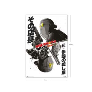 Póster del anime Sakamoto Days con el personaje Taro Sakamoto - Product Image 4