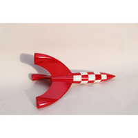 Modèles de bateaux en bois ROCKET TIN TIN / Mobilier nautique / Artisanat de qualité fait main pour la décoration