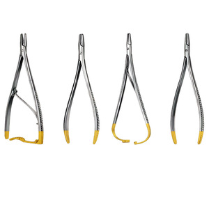 Mathieu ที่ใส่เข็ม17cm, ชุดเครื่องมือผ่าตัดสแตนเลสแบบแมนนวลสำหรับการเย็บที่แม่นยำได้รับการรับรอง CE คลาส I HS-1125-52 - Product Image 4