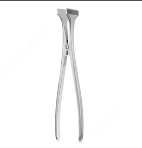 Stainless Steel Hennig Cast Forceps MD-225 CE Certified Class II Reusable Instrument for Bone Fracture Management - Product Image 1