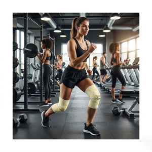 Rodilleras Premium para Gimnasio con Soporte de Compresión para Levantamiento de Pesas, Entrenamiento Funcional y Rendimiento de la Parte Inferior del Cuerpo - Product Image 5
