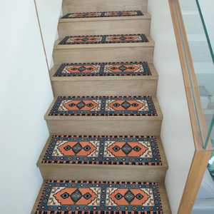 Alfombra con Estampado Artístico - Alfombra Vintage, Alfombra Acogedora para el Suelo, Diseño Lavable - Product Image 4