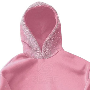 Sudaderas con capucha transpirables de secado rápido para hombre, la mejor Fabricación, ropa para hombre, sudaderas con capucha de algodón con diamantes de imitación para venta en línea - Product Image 3