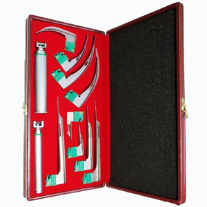 Juego de laringoscopio certificado CE reutilizable desechable Manual personalizable más vendido, anestesia para adultos, operaciones ENT, uso de emergencia - Product Image 5