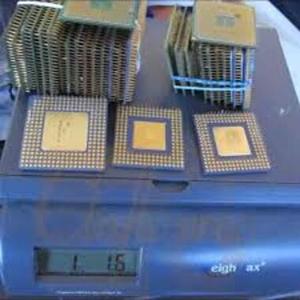 GOLD PLATED CPU Ceramic Processor Scrap Recyclable Product For Sale - Product Image 1