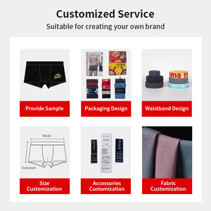 Gran oferta de ropa interior para hombre, Calzoncillos Bóxer, fabricantes personalizados, Bóxer deportivo elástico, ropa interior de 8 pulgadas, pantalones cortos para hombre, envío DDP - Product Image 5