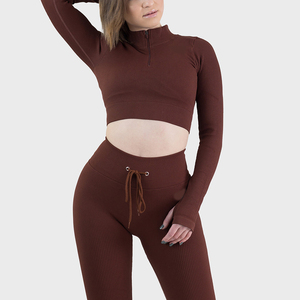 Combinaison de sport pour femme, vêtements de sport de yoga, vêtements de sport sans manches, TISSU INTELLIGENT respirant, spandex/polyester, combinaison de sport pour la salle de sport - Product Image 4