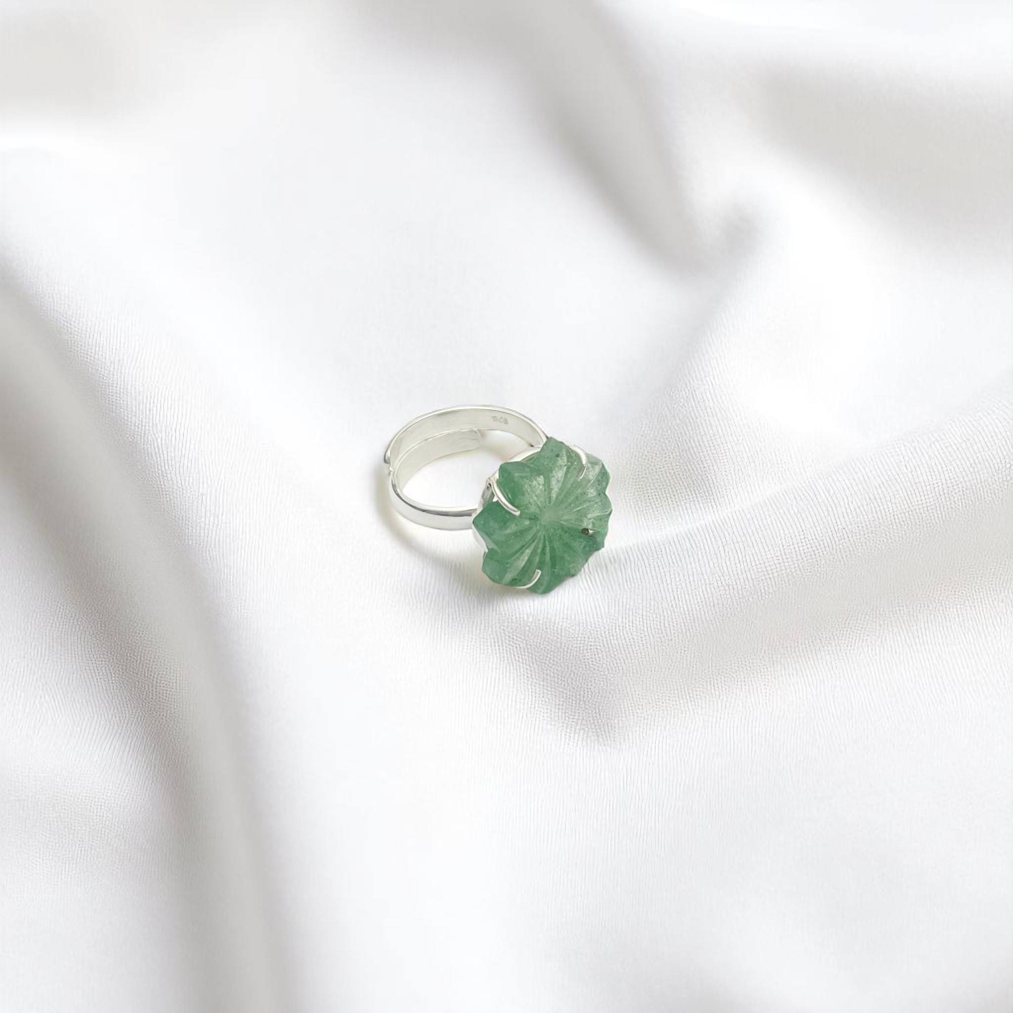 ควอตซ์สตรอเบอร์รี่สีเขียว