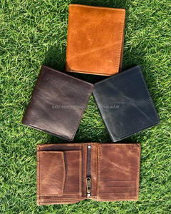 Genuine <b>Leather</b> <b>Men</b> <b>Wallet</b> With Card Holder Short Purse Zipper <b>Wallets</b> Casual Standard <b>Wallets</b> for <b>Men</b> - Product Image 5