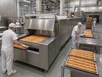 Solution complète d'équipement de boulangerie pour usage domestique Restaurants Artisan Baguette Pizza Sarrasin Maïs avec nouveau moteur