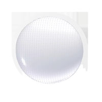 Lampe de nuit LED portable mini ronde blanche moderne à brancher en ABS, économique, pour chambre à coucher, chambre d'enfant, couloir – Offre spéciale