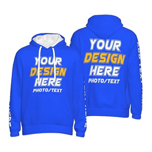 Custom <b>Men's</b> 100% Cotton Fleece Eco-Friendly Hooded <b>Hoodie</b> XS Size <b>Thick</b> Solid Pattern Embroidered Design OEM Service Available - Product Image 5