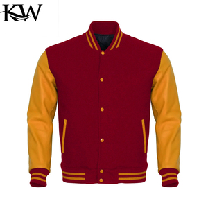 Veste universitaire Letterman personnalisée avec poignets côtelés coupe classique idéale pour les événements scolaires vêtements d'hiver et vêtements d'équipe - Product Image 5