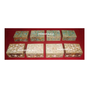 Boîtes en pierre ollaire décoratives avec un design floral naturel et créatif, assorties, pour le stockage de fruits secs et de bijoux, au meilleur prix - Product Image 1