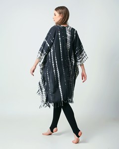 Regular Tie-Dye Bohemian Kimono Robe Women High Quality Beautiful Eco-Friendly Loose Fit Cover <b>Beach</b> Vacation Work Summer Bikini - Product Image 3