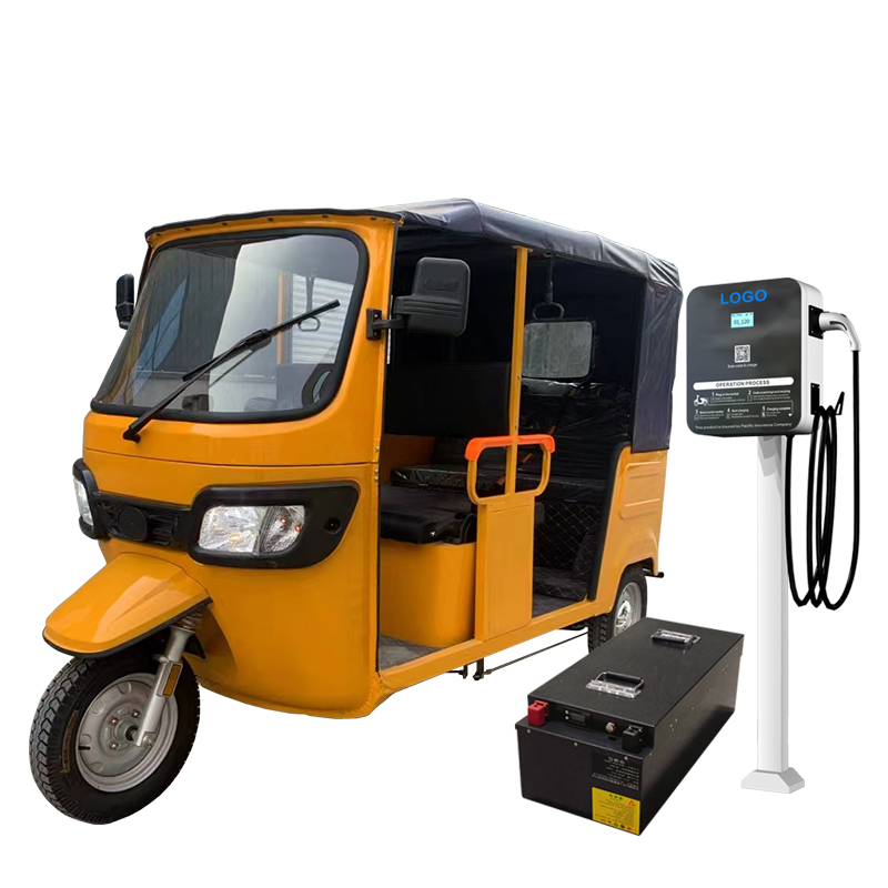 Rickshaw Small Efficient 3-Wheel Electric Vehicles