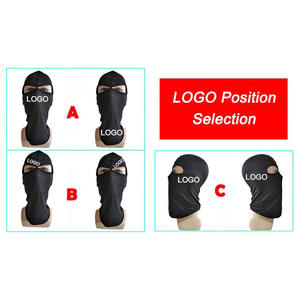 Envío Rápido, MOQ Bajo, Pasamontañas Rosa de 2 Orificios con Estilo de Imagen y Logotipo Personalizado para Hombre y Mujer, Tejido Común, Envío DDP - Product Image 4