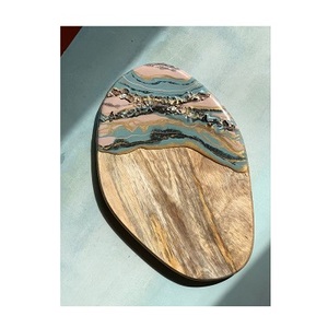 Cuisine en bois et résine en forme de poisson écologique élevé Hôtel planche à découper blocs de charcuterie personnalisation de STAR CRAFTS INDIA - Product Image 2