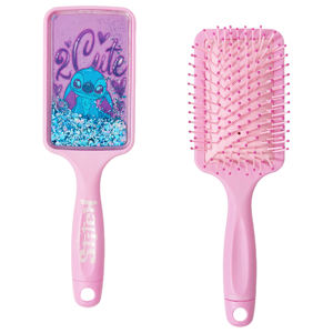 Cepillo Desenredante para Niños Lilo & Stitch con Diseño Divertido de Stitch y Angel, Suave para Cabello Mojado o Seco, Hace que el Cuidado del Cabello Sea Divertido y Fácil - Product Image 1