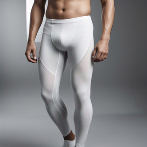 OEM Sheer Mesh <b>Legging</b> Men's Running Wear Sheer Mesh Pants Gym Wear See Through Quick Dry <b>Transparent</b> Men <b>Legging</b> - Product Image 3