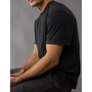 2025 vente en gros 100% coton T-Shirt 3D en relief hommes chemise vierge personnalisable 100% coton T-Shirts pour hommes Durable qualité supérieure - Product Image 4