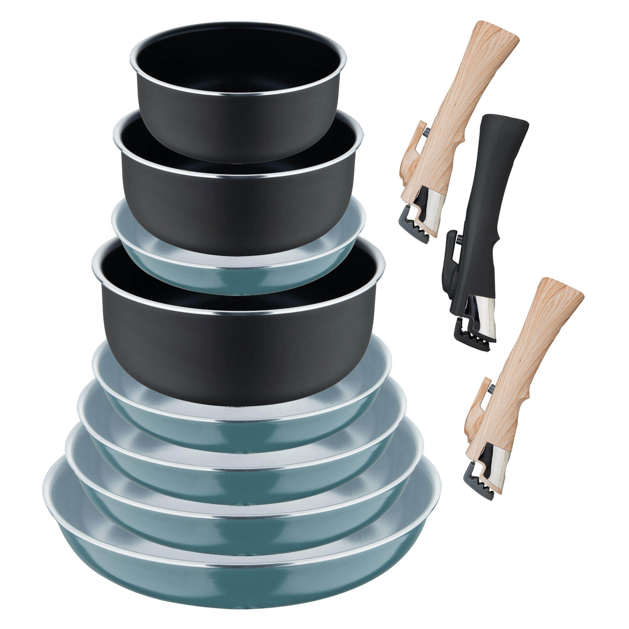 เขียว, ดำ