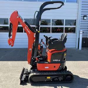 Mini-excavatrice Kubota U10-5 durable, équipement à chenilles petit et puissant pour l'agriculture, l'aménagement paysager, le terrassement, le creusement, les travaux de démolition - Product Image 1