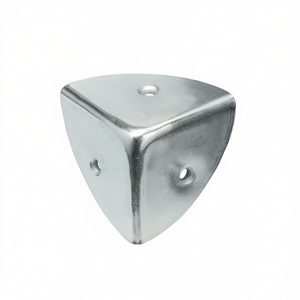 VORMANN 36mm High 1mm Thick Blue Zinc-Plated Steel <b>Corner</b> Bracket with 3 Holes High Profile for Utility Racks Packaging <b>Unit</b> 25 - Product Image 3