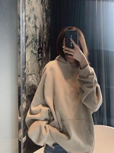 Fabricant de sweats à capuche personnalisés de haute qualité 600 Gsm Silver Fox Fleece Hoodies manches raglan sweats à capuche surdimensionnés - Product Image 6