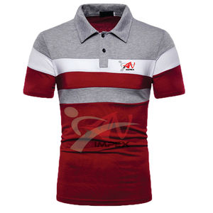 Vente en gros de polos et de hauts à manches courtes pour hommes de haute qualité et à la mode, vêtements pour hommes grande taille - Product Image 5