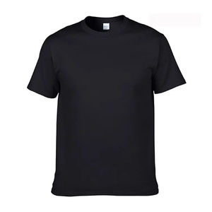 Camiseta de Hombre Lisa de Manga Corta con Cuello Redondo, 100% Algodón, Material Transpirable y Duradero, Impresión Personalizada al por Mayor con MOQ Bajo - Product Image 6