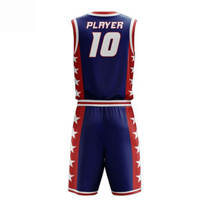 Pakistán hizo diseño personalizado impreso baloncesto Kit/baloncesto pelota deportes uniforme/sublimación equipo desgaste baloncesto uniforme - Product Image 5
