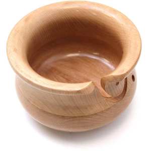 Handmade Premium Beech Wood Yarn Storage Bowl for Knitting Crocheting Sewing Large Yarn Holder Best Christmas Gift - Product Image 4