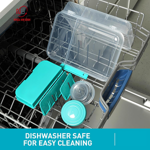 OEM Customized Food <b>Storage</b> <b>Container</b> <b>Kitchen</b> PP Plastic Bento Lunch Box <b>Container</b> with Lid 3 <b>for</b> Kid and Adults - Product Image 6