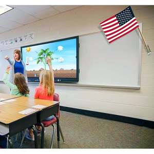 ที่ยึดเสาธงขนาดเล็ก 6 ชิ้น ยี่ห้อ Topflags อุปกรณ์ติดผนังสำหรับแสดงธงในร่ม เหมาะสำหรับห้องเรียน โรงเรียน และใช้ภายนอกบ้าน - Product Image 2