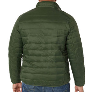 Chaqueta acolchada de lana para hombre 2024, estilo callejero personalizado, cuello levantado, manga larga, tela polar, invierno, precio al por mayor, Air - Product Image 6