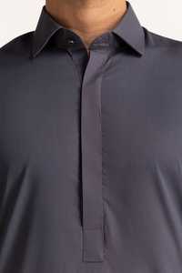 ชุดเสื้อผ้าผู้ชายแบบชัลวาร์ คามีซ ผ้าฝ้ายระบายอากาศได้ดี ไม่หดตัว ใส่ได้ทุกฤดู เหมาะสำหรับงานแต่งงานและลำลอง ดีไซน์ทันสมัยล่าสุด - Product Image 4