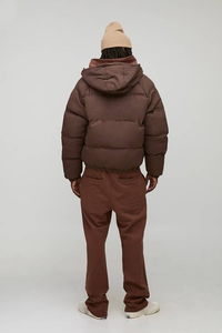 Chaqueta de Invierno Acolchada para Hombre, de Lona, con Relleno de Poliéster, de Alta Calidad, Personalizada - Product Image 5