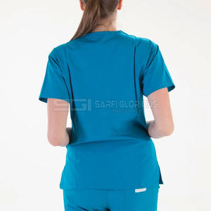 Nuevo Diseño de Uniformes Médicos, Conjuntos de Uniformes para Hospitales, Uniformes para Médicos, Blusas y Pantalones para Hombre, Tela de Lona, Uniforme Profesional para Enfermeros - Product Image 1
