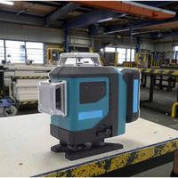 Niveau laser 16 lignes haute précision, qualité industrielle et bricolage, très vendu, alimenté par batterie au lithium, niveau laser vert