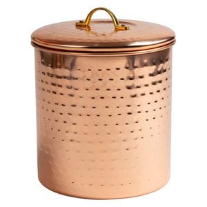 Vajilla de acero inoxidable hecha a mano, juego de botes de azúcar, acabado antiguo brillante, mesa de comedor decorativa en casa - Product Image 1