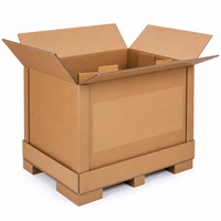 Boîtes en carton ondulé robustes personnalisées avec logo pour l'expédition