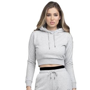 Sweat à capuche zippé personnalisé avec logo brodé pour femme, en coton éponge respirant, uni, écologique, séchage rapide, idéal pour l'hiver - Product Image 1