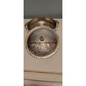 Casseroles de cuisson avec couvercle Forme ronde Fabricant d'aspect admirable Batterie de cuisine en acier inoxydable Ustensiles de cuisine design classique - Product Image 1